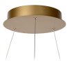 Lucide VIDAL Pendant Light LED brass, 1-light source