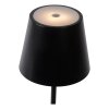 Lucide JUSTIN Table lamp LED black, 1-light source