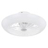 Globo LAFFEE ceiling fan LED white, 1-light source