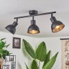 KANSELA Ceiling Light black, 3-light sources