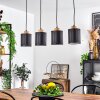 CHIUVI Pendant Light Ecru, black, 4-light sources