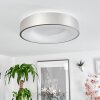 PLAYAS Ceiling Light LED silver, white, 1-light source