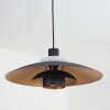 BOEVEN Pendant Light black, white, 1-light source