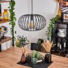 TRAPICHERA Pendant Light black, 1-light source