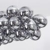 GUABAS Pendant Light chrome, 8-light sources