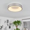 PLAYAS Ceiling Light LED silver, white, 1-light source