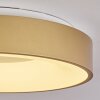 PLAYAS Ceiling Light LED gold, white, 1-light source