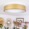 PLAYAS Ceiling Light LED gold, white, 1-light source