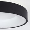PLAYAS Ceiling Light LED black, white, 1-light source