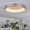 PLAYAS Ceiling Light LED silver, white, 1-light source