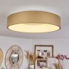 PLAYAS Ceiling Light LED gold, white, 1-light source