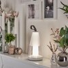 YARI Table lamp LED grey, transparent, clear, white, 1-light source, Remote control, Colour changer