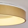 PLAYAS Ceiling Light LED gold, white, 1-light source