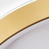 PLAYAS Ceiling Light LED gold, white, 1-light source