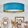 MARIPI Ceiling Light LED blue, gold, 1-light source