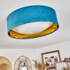 MARIPI Ceiling Light LED blue, gold, 1-light source