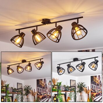 KAURILA Ceiling Light black, 4-light sources
