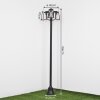 JUANICO Lamp Post black, 3-light sources