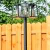 JUANICO Lamp Post black, 3-light sources