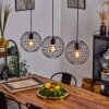 PAMPANILLO Pendant Light black, 3-light sources