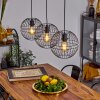 PAMPANILLO Pendant Light black, 3-light sources