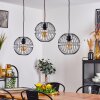 PAMPANILLO Pendant Light black, 3-light sources
