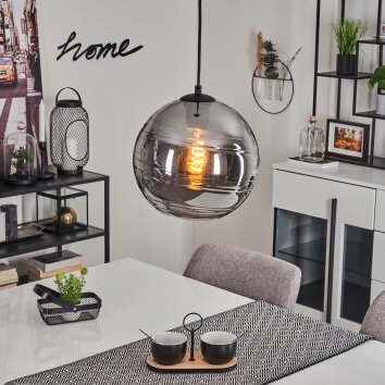 VEIKKAALA Pendant Light black, 1-light source