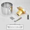 VUOLTU Ceiling Light gold, 1-light source
