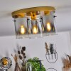 VUOLTU Ceiling Light gold, 3-light sources