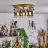 VUOLTU Ceiling Light gold, 3-light sources