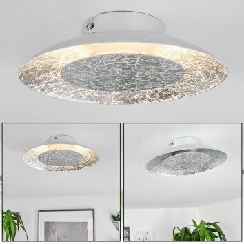 MERLO Ceiling Light LED silver, 1-light source
