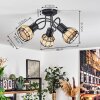 CALAMAR Ceiling Light black, 3-light sources
