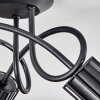 CALAMAR Ceiling Light black, 3-light sources