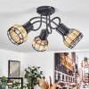 CALAMAR Ceiling Light black, 3-light sources