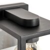 TERIOJA Outdoor Wall Light black, 1-light source