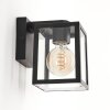 TERIOJA Outdoor Wall Light black, 1-light source