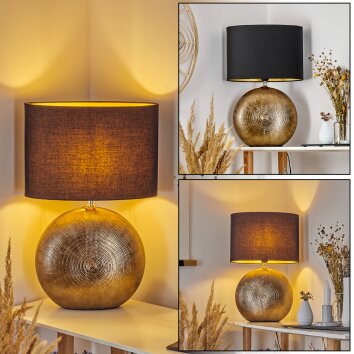 LAHNUS Table lamp gold, 1-light source