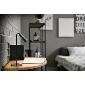 Reality MAXI Table lamp LED black, 1-light source