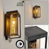 PALANGA Outdoor Wall Light black, 1-light source, Motion sensor