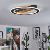 KATILA Ceiling Light LED brown, black, 1-light source