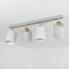 CHIUVI Ceiling Light Ecru, silver, 4-light sources