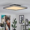 NABBAS Ceiling Light LED black, 1-light source