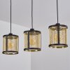 CANDELARIA Pendant Light black, 3-light sources