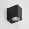 HOLISEVA Outdoor Wall Light LED black, 1-light source