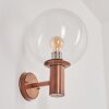 BUBODEFO Outdoor Wall Light brown, Wood like finish, 1-light source