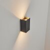 ANOBRA Outdoor Wall Light LED anthracite, 1-light source