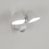 LANGRA Outdoor Wall Light LED white, 2-light sources, Motion sensor