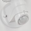 LANGRA Outdoor Wall Light LED white, 2-light sources, Motion sensor