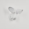 LANGRA Outdoor Wall Light LED white, 2-light sources, Motion sensor