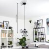 HAIKALA Pendant Light black, 1-light source
